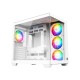XYZ TESSERACT X, TORRE GAMING,DUAL CHAMBER, 7x VENTILADORES, CRISTAL,BTF, TYPO C, ATX, BLANCA
